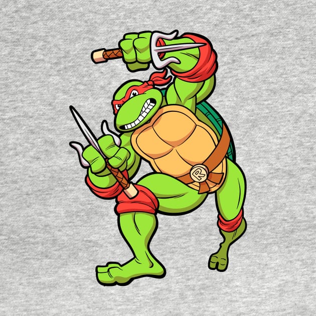 TMNT Raphael by tommartinart